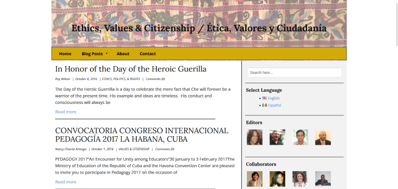 rieevac nonprofit website developed by Kwalsys