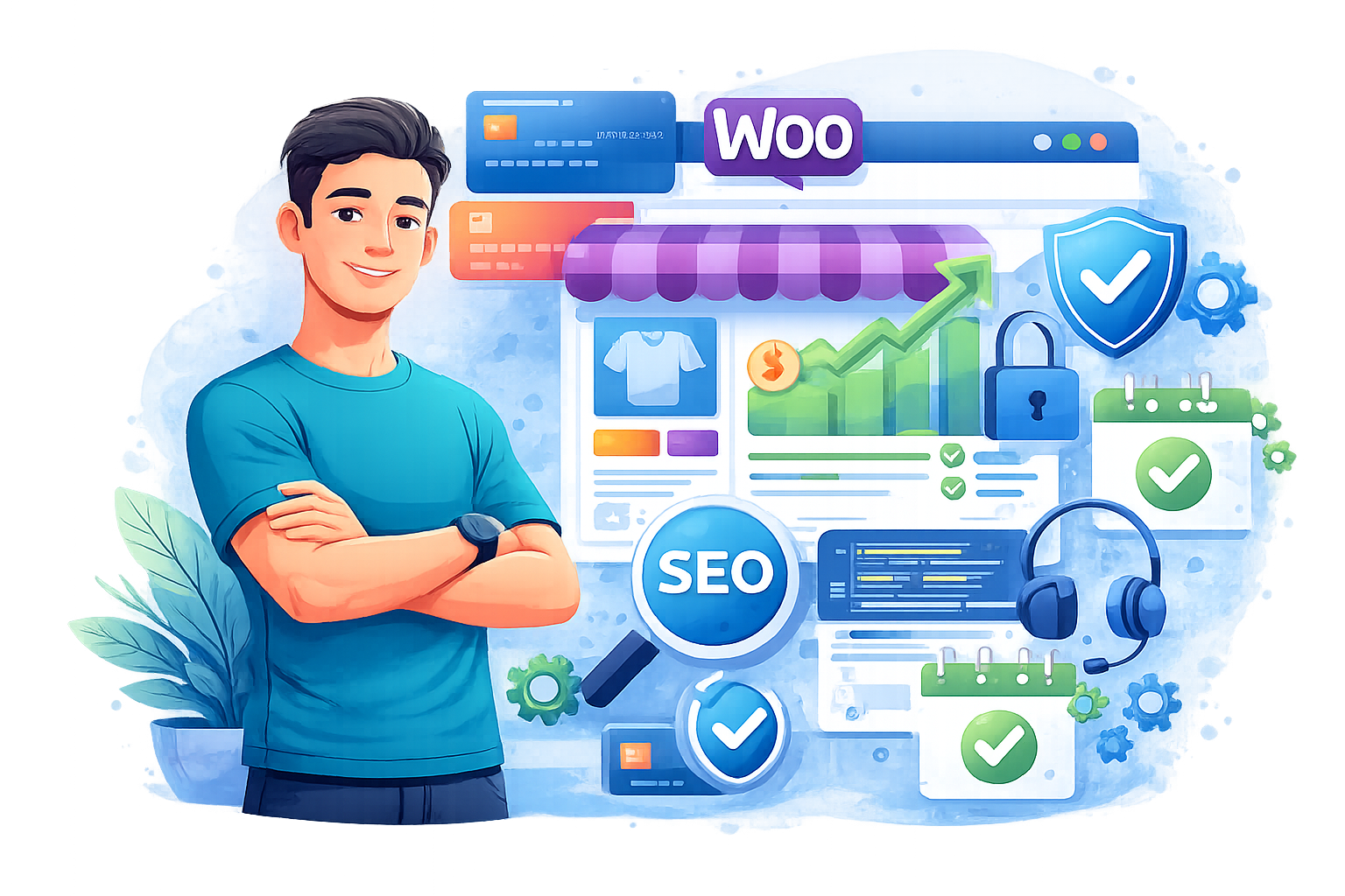 Experienced WooCommerce development team building scalable online stores