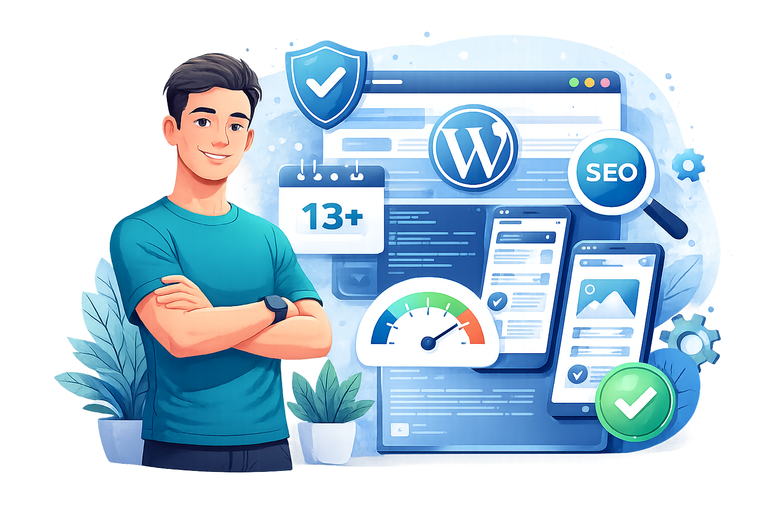 Expert WordPress development team delivering scalable and secure websites